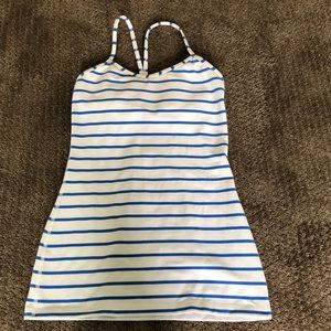 Lululemon Size 4 Power Y Tank